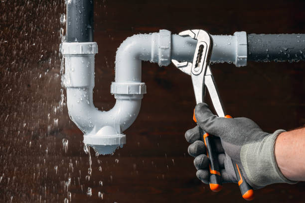 Professional Emergency Plumber technician working in Polk City, IA